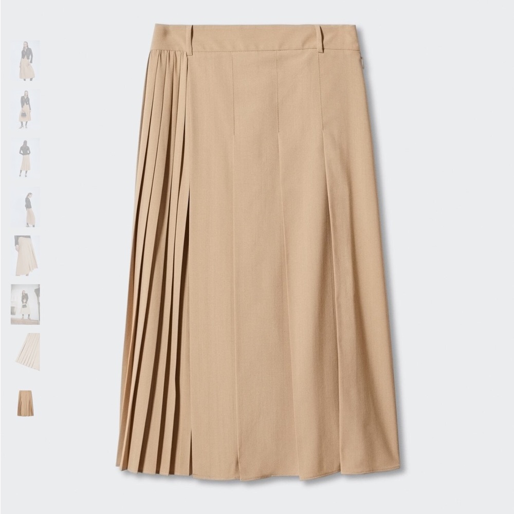 Mango Selection Pleated Skirt 8